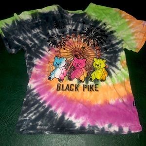 Tie-dye Black Pike T-shirt